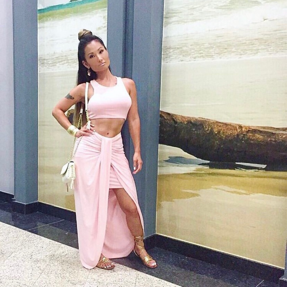 Pink Vacation Two Piece Set